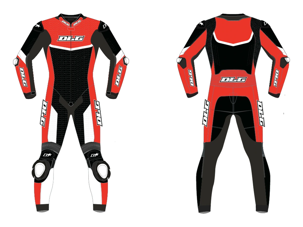 DLG SM Red Signature with knee sliders